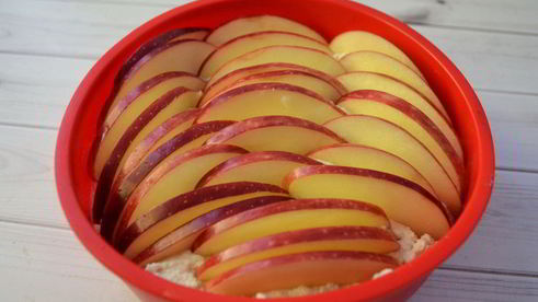 творожная запеканка с яблоками