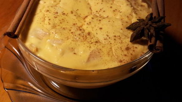 Рецепт Творожная запеканка с яблоком и черносливом