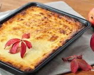 Творожная запеканка со сгущенкой