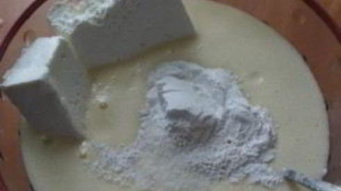 творожная запеканка со сгущенкой