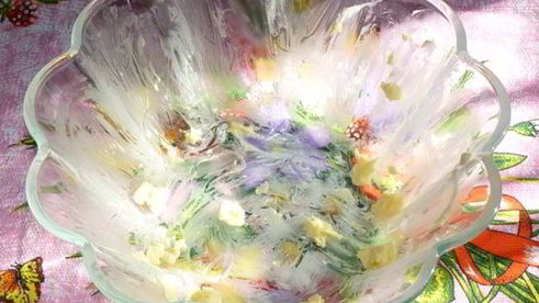 творожная запеканка-суфле с абрикосами