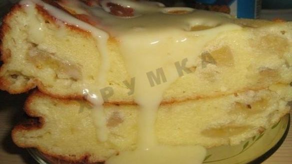 Рецепт Творожно-банановая запеканка