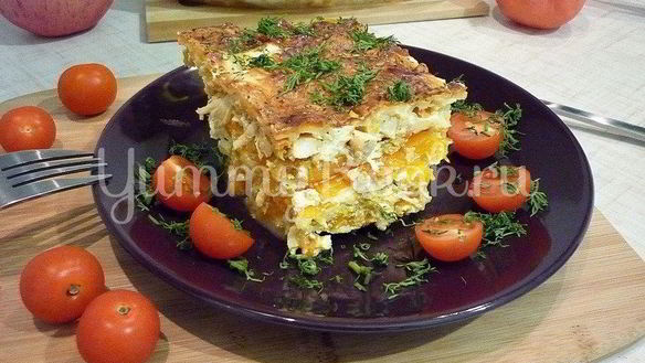 Рецепт Тыквенная запеканка Оранжевая радость