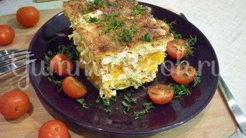 тыквенная запеканка оранжевая радость