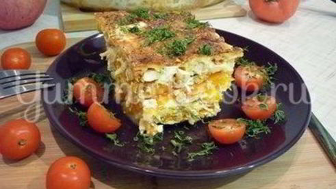 тыквенная запеканка оранжевая радость