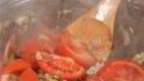 запеканка из баклажанов с помидорами