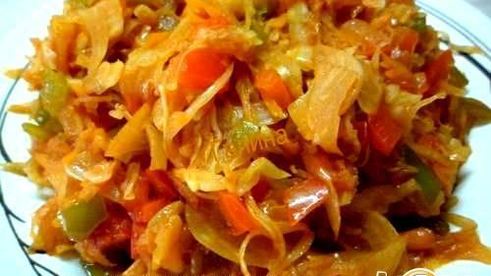 запеканка из капусты с баклажанами