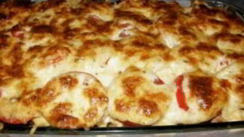 запеканка из картофеля и мясного фарша