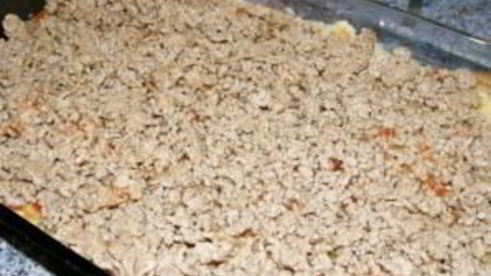 запеканка из картофеля и мясного фарша