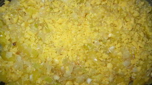 запеканка из картофеля, кабачка и с сыром