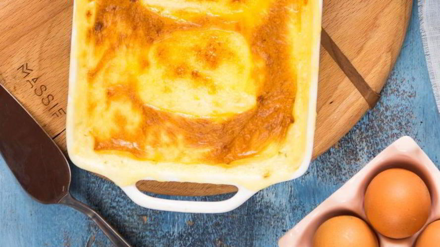 Рецепт запеканка из копченой рыбы и брынзы