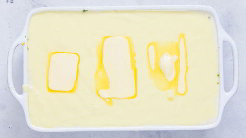 запеканка из копченой рыбы и брынзы