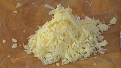 запеканка из макарон с горошком, цукини и творогом