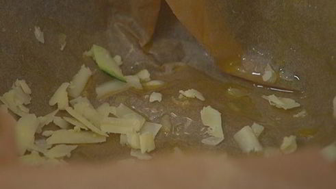 запеканка из макарон с горошком, цукини и творогом