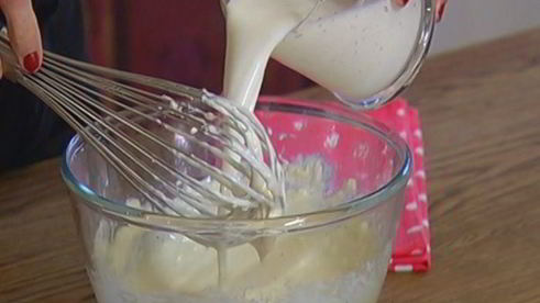 запеканка из макарон с горошком, цукини и творогом