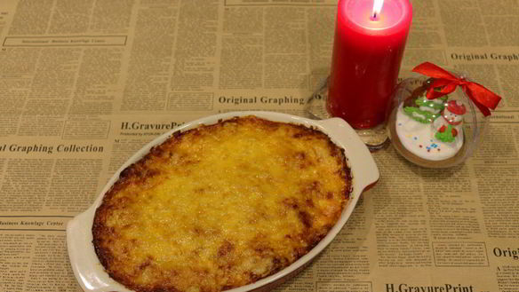 Рецепт Запеканка из макарон с сосисками