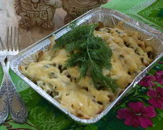 Запеканка из рыбы в духовке