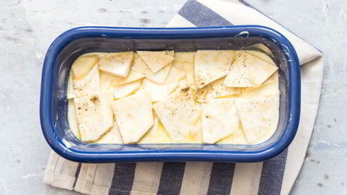 запеканка из сельдерея с тимьяном