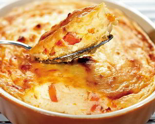 Запеканка из творога с тыквой