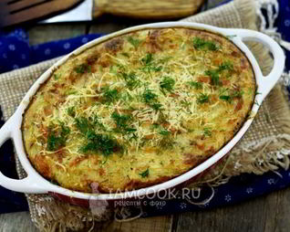 Запеканка из вермишели в духовке