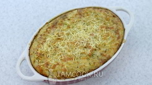 запеканка из вермишели в духовке