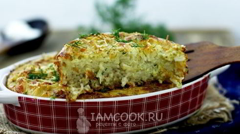 запеканка из вермишели в духовке