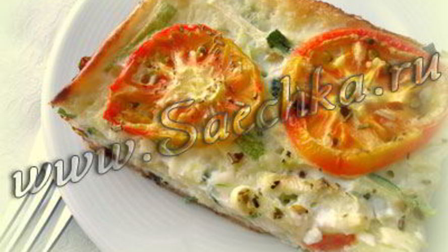 Рецепт запеканка кабачковая соломка