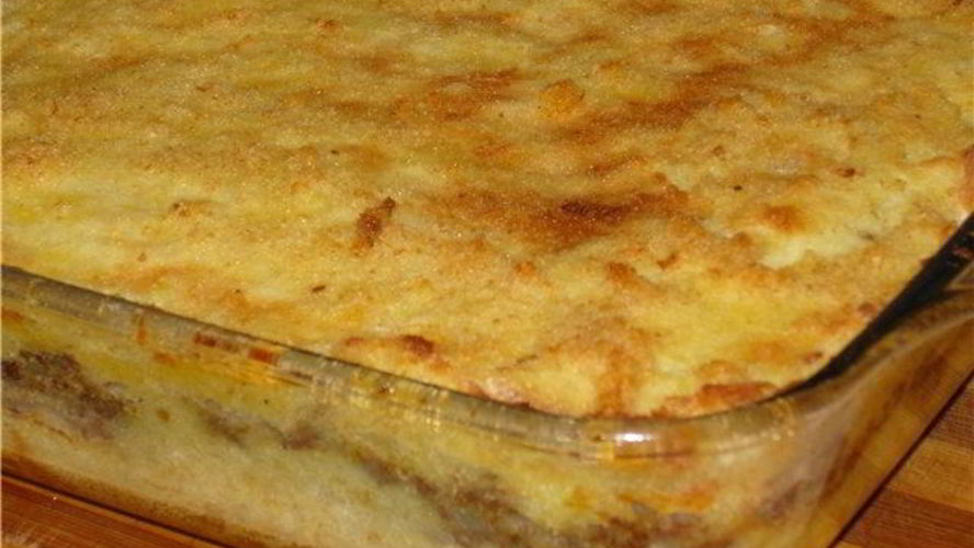 Рецепт запеканка картофельная с вареным мясом