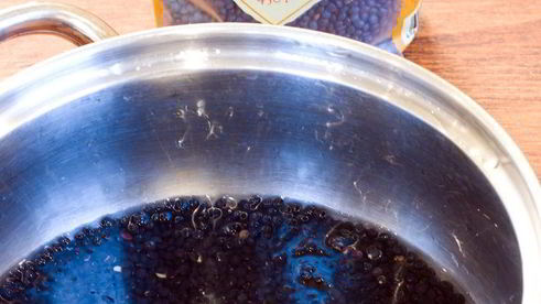 запеканка-обманка с двумя видами чечевицы