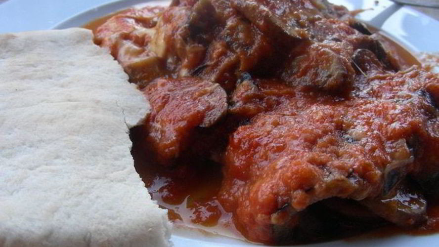 Рецепт запеканка с баклажанами, грибами и моцареллой