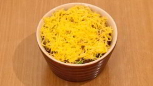 запеканка с баклажанами и фаршем с соусом бешамель