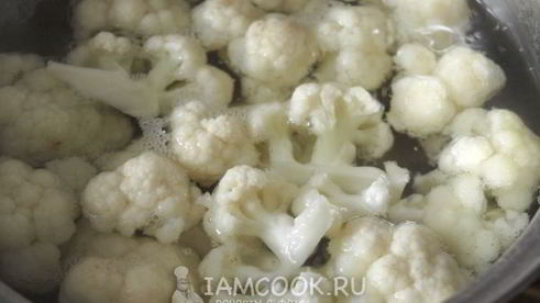 запеканка с баклажанами и цветной капустой