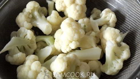 запеканка с баклажанами и цветной капустой