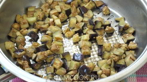 запеканка с баклажанами и цветной капустой