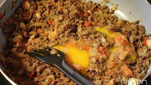 запеканка с фаршированными помидорами