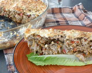 Запеканка с индейкой