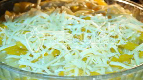 запеканка с курицей и тыквой в духовке