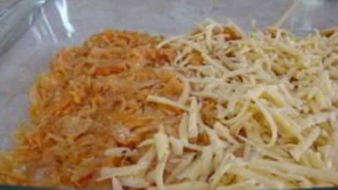 запеканка с сыром и ветчиной