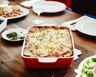 Запеканка с ветчиной