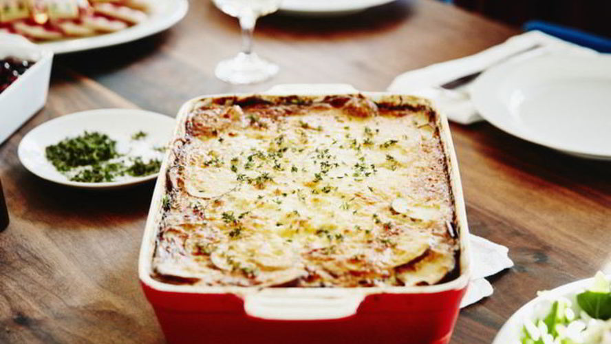 Рецепт запеканка с ветчиной