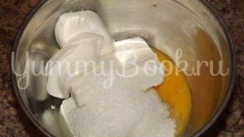 запеканка творожная трехслойная