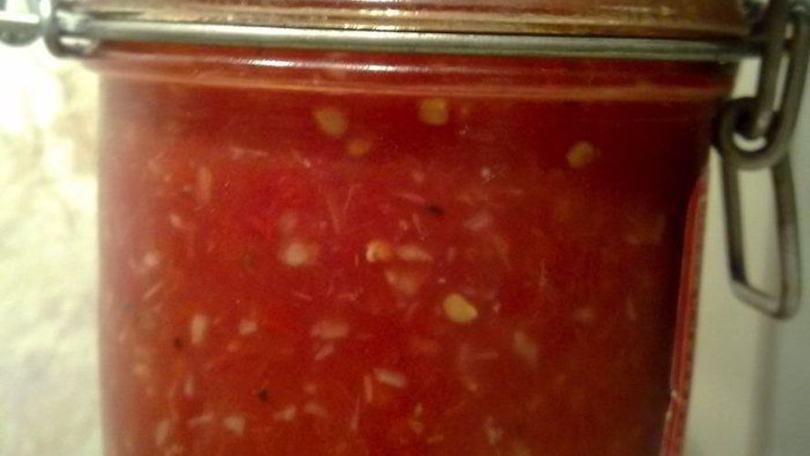 Рецепт аджика с хреном