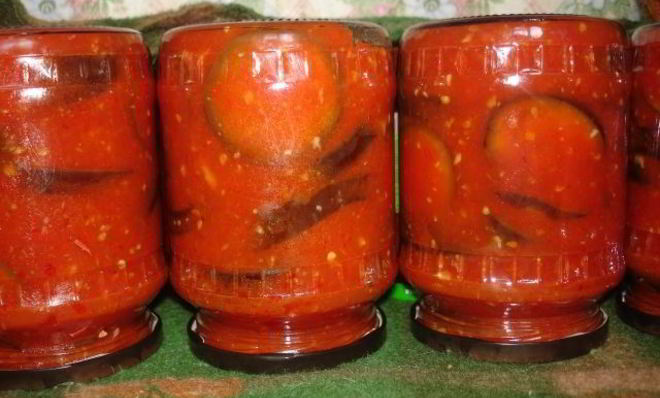 Баклажаны в аджике