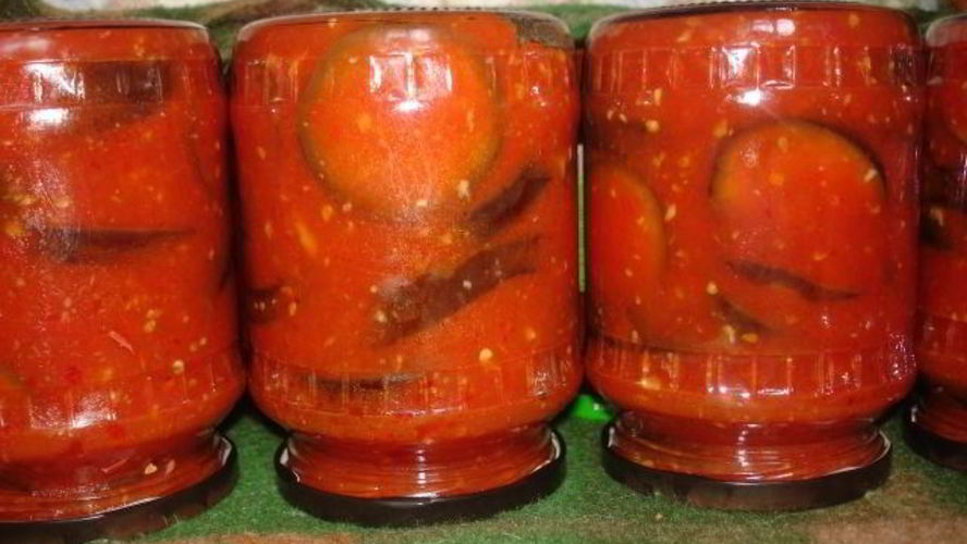 Рецепт баклажаны в аджике
