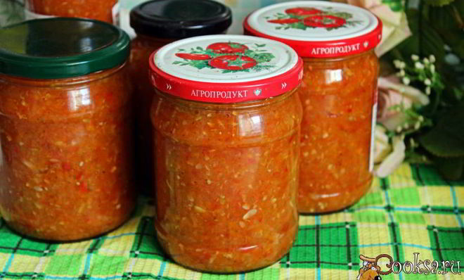 Кабачковая аджика