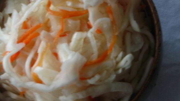 Рецепт Быстрая квашеная капуста