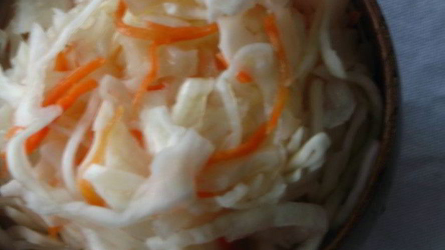 Рецепт быстрая квашеная капуста