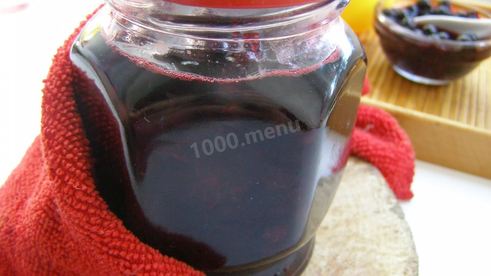 черника в собственном соку на зиму без сахара