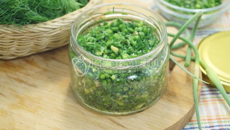 Рецепт чесночные стрелки на зиму приправа для супов