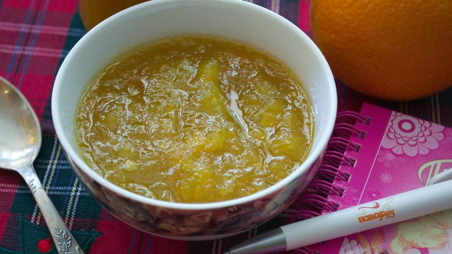 Рецепт апельсиновый джем на зиму